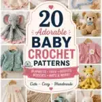 Cute crochet baby cardigan patterns for stylish infants