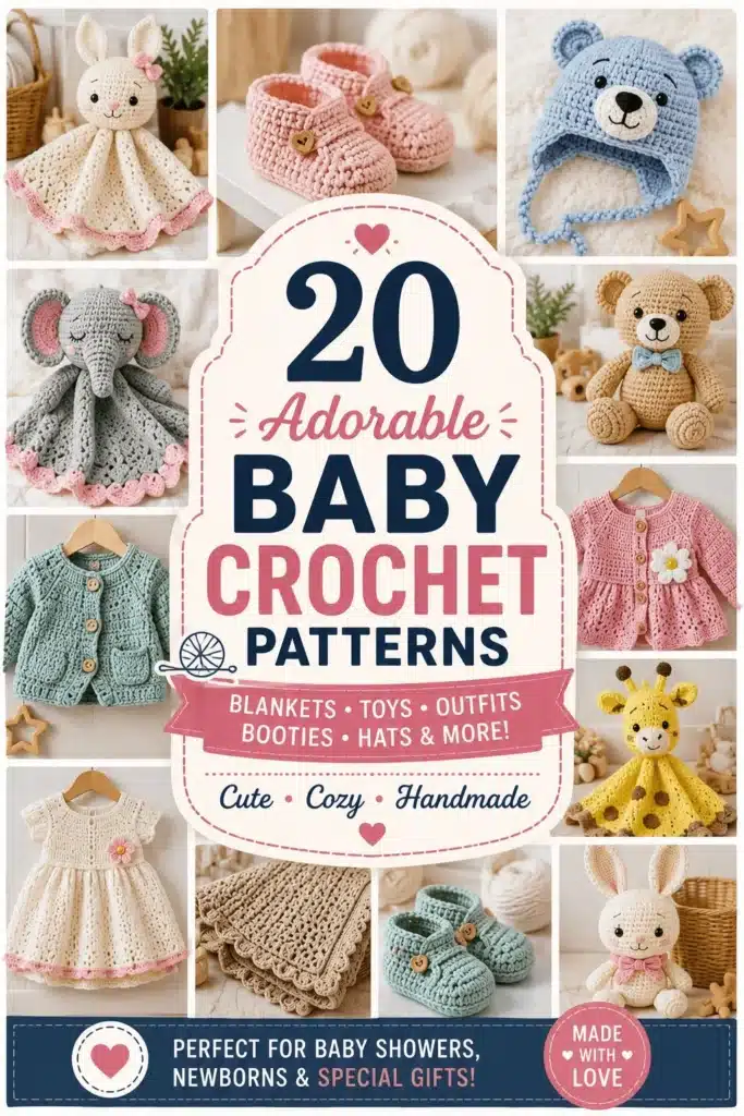 Cute crochet baby cardigan patterns for stylish infants