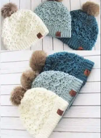 Cozy crochet chunky beanie pattern for beginners